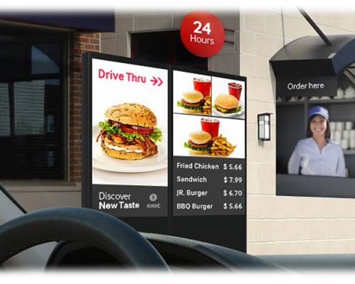 Outdoor digital signage